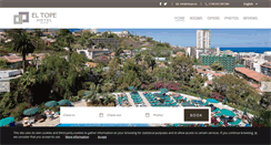 Desktop Screenshot of eltope.es